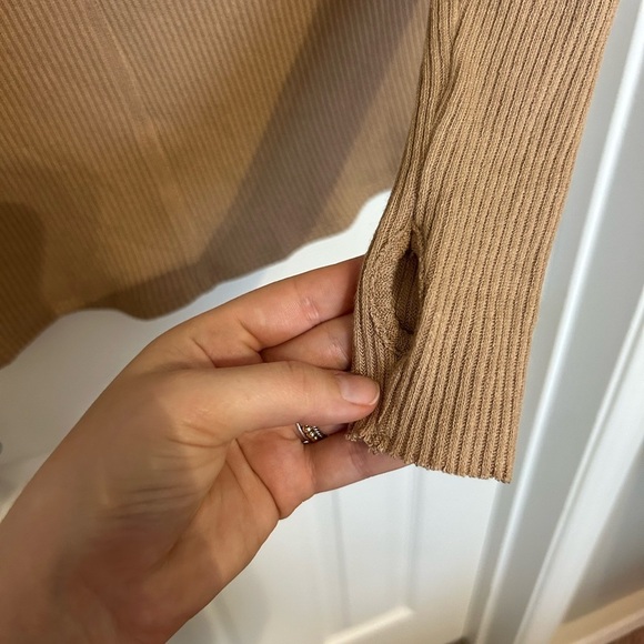 NWT Enza Costa Ribbed Jersey Knit One Shoulder Slouch Top - Picture 10 of 12